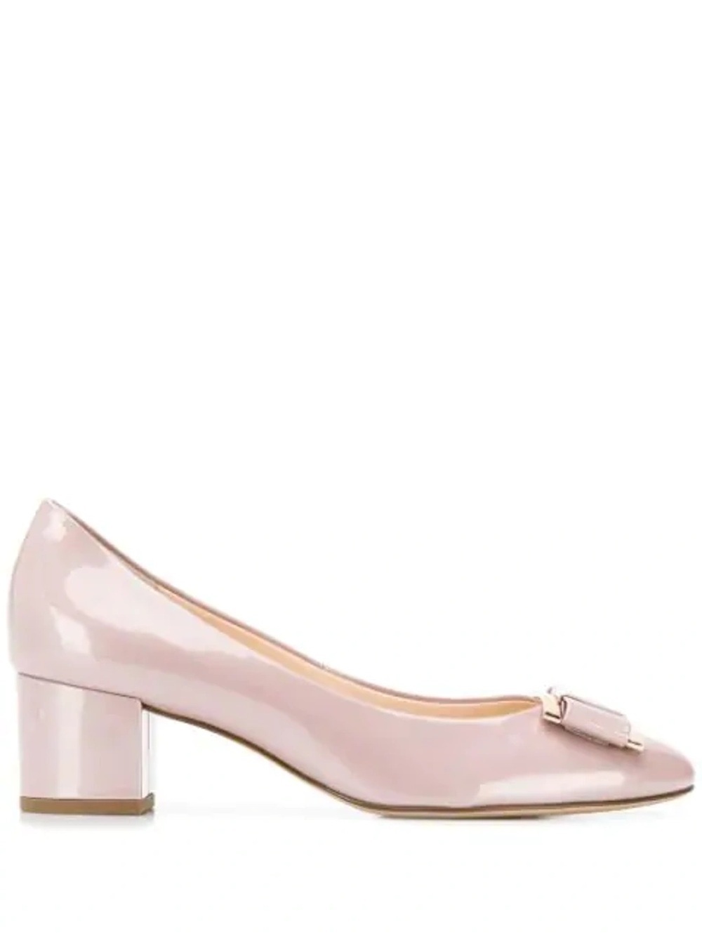 Hogl Classic Bow Pumps in Blush Pink Neutral